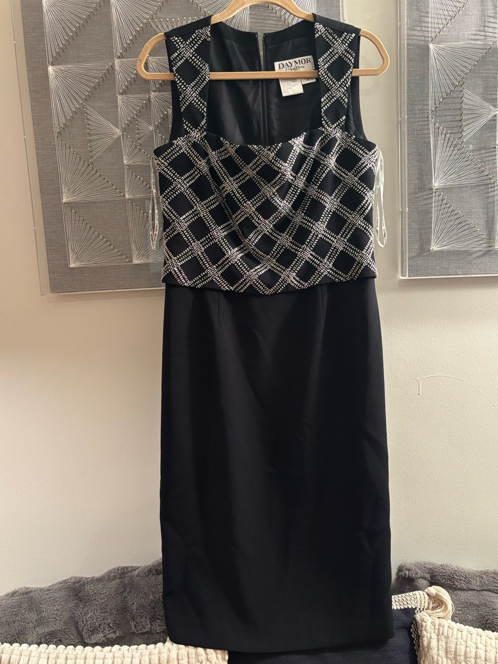 Daymor Couture beaded dress size 8